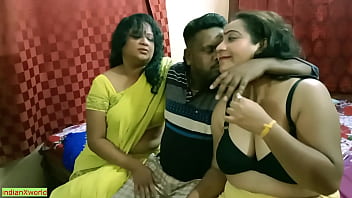 Timid Bengali Lad Nervously Surrenders To Two Insatiable Milf Bhabhis In A Wild Threesome