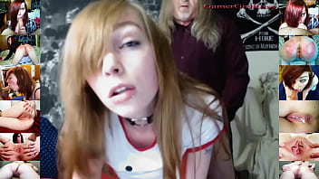 Milf Gamergirlroxy Gets Double-teamed By Young Stud And Daddy In Filthy Deepthroat Creampie Show!