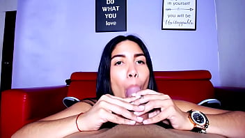 Sloppy, Deep-throat Blowjobs In Your Face