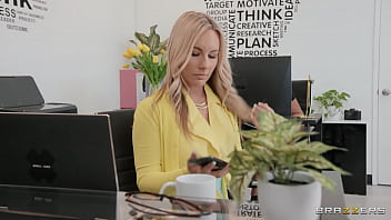 Caught In The Act: Office Intern’s Steamy Selfie Session Leads To A Hard Desk Fuck