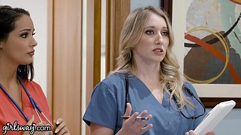 A Fresh-faced Nurse’s Wet Pussy Gets Drenched By Her Superior’s Command