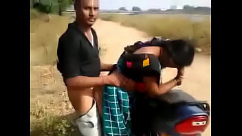 Desi Bhabhi Gets Wild, Deepthroating And Taking It Doggy On A Bike
