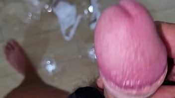 Mind-blowing Italian Cream Filling | My Step Brother Strokes His Massive Cock And Unleashes A Huge Load