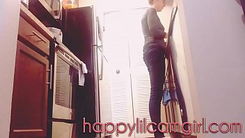 Neglected And Aroused: The Giantess Captures Her Submissive Toy Cleaning Her Kitchen