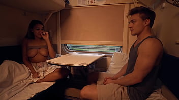 Ride The Rails To Ecstasy: A Blonde’s Vibrating Train Orgasm