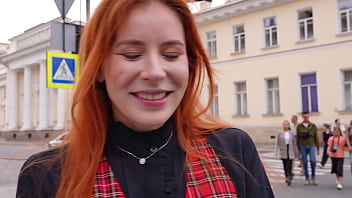 Vlogger Gets Sloppy Hallway Head From A Busty Babe Before Taking Her Home To Pound Her Raw