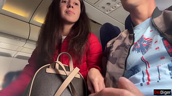 Ballsy Mile-high Masturbation: Exposing My Cock To A Crowded Cabin