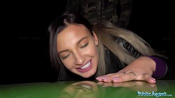 Tatted Temptress Gets A Late-night Public Pounding And A Hot Sticky Finish