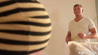 Desperate Milf Seduces Rugged Repairman For A Rough, Deep Anal Pounding.