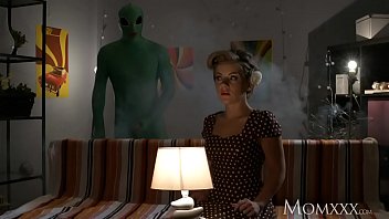 Alien Invader Gives Lonely Housewife An Otherworldly Probing On Halloween Night