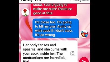 Aunty’s Filthy Texts Finally Break Her Innocent Niece, Making Her Cum Hard For The First Time.