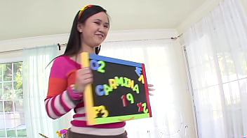 Fresh-faced 19-year-old Asian Beauty Carmina Kai Takes A Massive Cock For The First Time In Steamy Pov Action