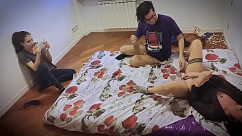 Academic Exchange Turns Into A Steamy Orgy As Erasmus Students Ditch The Books For A Wild Sex Party And Amateur Homemade Sextape.