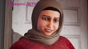 Aisha’s Hijab Frames Her Voluptuous Curves As She Takes A Deep Anal Pounding, Leaving Her Dripping With Thick Ropes Of Seed.