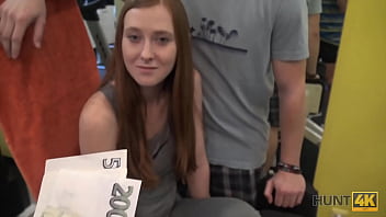 Cash-strapped Cuckold Grants Permission For Hunter To Ravage His Girlfriend In The Desolate Gym