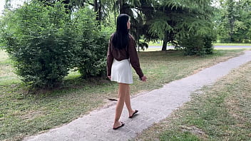 Unplanned Pickup: A Public Blowjob And Fuck In The Open