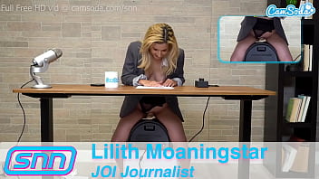 On-air Ecstasy: News Anchor Climaxes Wildly On Sybian During Live Broadcast