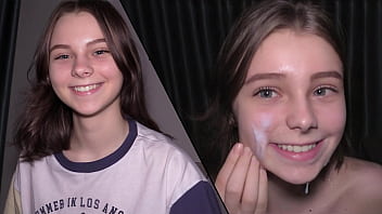 18-year-old Cutie Serves As Submissive Cumdumpster