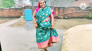 Drenched In The Downpour, My Bhabhi’s Moans Echo In Hindi As She Takes Every Thrust