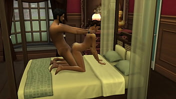 Sensual Aunty Teasing Her Neighbor’s Hard Body