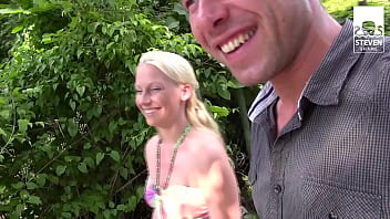 Caught In The Act: Outdoor Threesome With Jessy Key Is Wild And Unforgettable