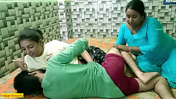 Sultry Indian Beauty Invites Her Bhabhi To Share Her Boyfriend’s Cock In A Steamy Hindi Xxx Threesome
