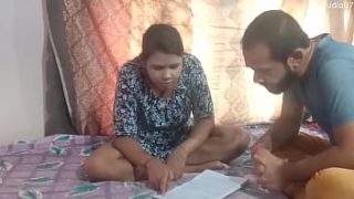 Sultry Indian Tutor Takes His Eager Young Student Hard At Home, Moans Echoing Through The House