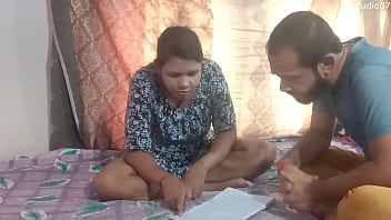 Sultry Indian Tutor Takes His Eager Young Student Hard At Home, Moans Echoing Through The House