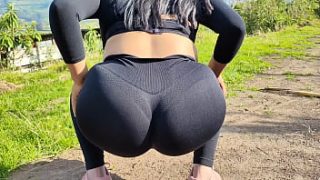Pounding A Sweaty Latina’s Gym-toned Ass