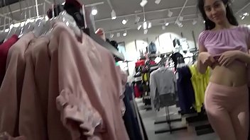 A Mall Threesome: Public Fucking In The Open