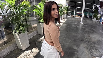 A Public Bathroom Rendezvous With One Of My Sheer Subscribers… First A Stroll Outside, Then He Takes Me Hard Against The Stall. Want To Be Next?
