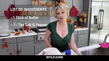 My Blonde Stepmom Begs For My Thick Stuffing In Her Tight Little Turkey