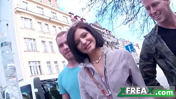 Lina Arian’s Steamy Park Encounter Leads To A Wild Gang Bang With Three Eager Studs