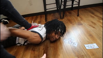 Midget Blonde White Girl Cops Raid Stash House And Take Command Of A Massive Black Cock For A Wild Fucking Session