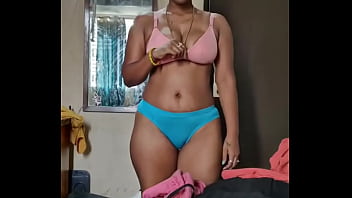 Monica’s Luscious Tamil Curves On Display As She Slowly Peels Off Her Dress, Revealing That Tight, Beautiful Little Ass.