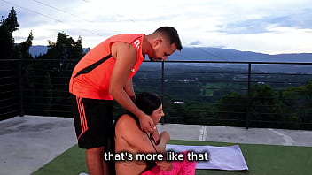 Yoga Class Concludes With A Mature Student Getting Thoroughly Railed By Her Instructor, Tommy Miller.