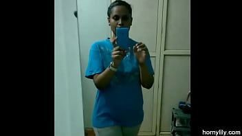 Tamil Temptress With Massive Melons Gets Nasty In The Bathroom, Stripping Off Her Bra And Panties To Finger Her Dripping Wet Pussy
