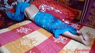 Blue Saree Bhabi’s Wild Student Fuck Session – Official Video By Localsex31