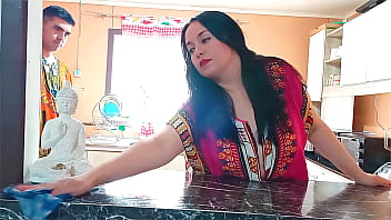 Spicy Kitchen Encounter: My Indian Stepmother’s Wild Ride With Her Horny Step-son