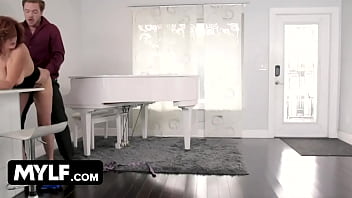 Busty Milf Andi James Seduces Her Stepson And Gets Wildly Fucked In The Bathroom, Her Huge Tits Bouncing As She Takes Every Hard Thrust.