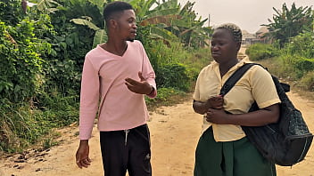 Stolen From Her Village School, A Nigerian Girl Is Dragged Into The Jungle And Savagely Taken.