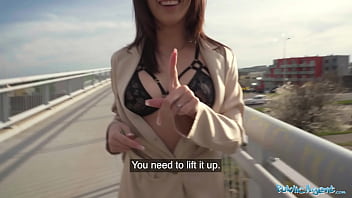 A Sultry Brunette Slut Flaunts Her Perfect Tits And Ass Before Getting Down On Her Knees To Suck And Fuck Like A Total Whore.