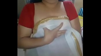 Desi Mallu Aunty Teasing Her Hard Nipples With Her Own Hands Part 1