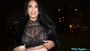 Sultry Latina With Plump Tits And A Juicy Ass Gets Coaxed Into A Full-on Public Pounding.