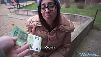 Public Agent Ale Danger Shows Off Her Incredible Deepthroat Skills, Taking Every Inch Of A Massive, Thick Cock Down Her Throat.