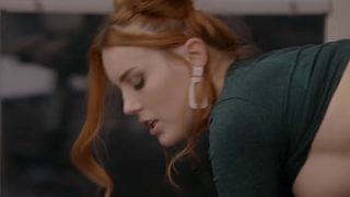 Ravishing Ginger Gets Pounded Hard By Her Personal Coach