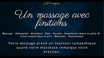 Massage Intime Avec Une Finition Chaude Et Profonde