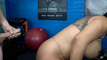 Gym Gains: A Busty Latina Takes A Massive Cock For A Workout