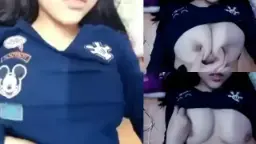 Hot Asian Babe Flaunts Her Juicy Tits
