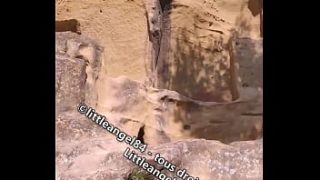 Seule Et Excitée En Pleine Nature, Je M’offre à Toi